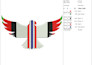 embroidery digitizing logo digitizing into dst, pes ,emb